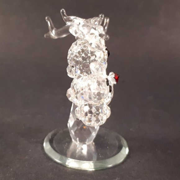 Beautiful Vintage Crystal Symphony austrian fine crystal teddy bears figurine - Picture 4 of 11